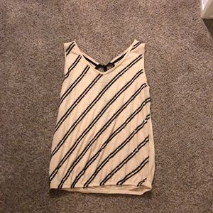 Ann Taylor Loft  sequined sleeveless top